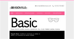 Desktop Screenshot of 3dvisionplus.com